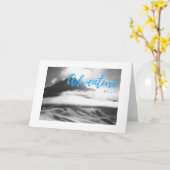 Carte de voeux "Aventure" Blank Inspirational (Fleur jaune)