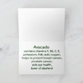 Carte de voeux Avocado (Intérieur)