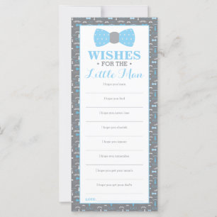 Carte de voeux, Baby shower, Petit Homme