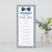 Carte de voeux, Baby shower, Petit Homme (Debout devant)