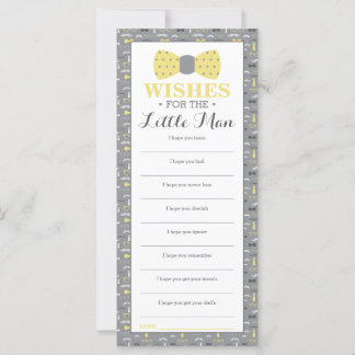 Carte de voeux, Baby shower, Petit Homme