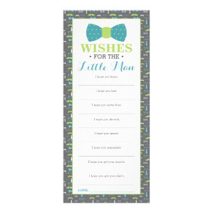 Carte de voeux, Baby shower, Petit Homme, 25 Pack