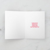 Carte de voeux Bah Humbug (Intérieur)