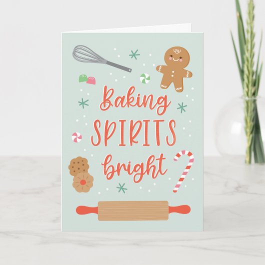 Carte de voeux Baking Spirits (Devant)