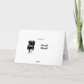 Carte de voeux Bald Eagle (Dos)