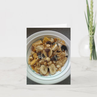 Carte de voeux Banana Chip Gun Show