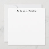 Carte de voeux Barcelona Espagne Skyline (Dos)