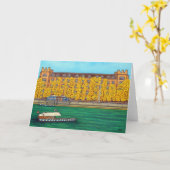 Carte de voeux Basel Kaserne (Fleur jaune)