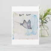 Carte de vœux Bat Ray (Debout devant)