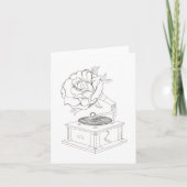 Carte de vœux Beautiful Music  (Devant)