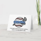 Carte de vœux Bee Mine (Dos)