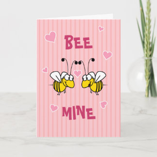 Carte de vœux Bee Mine