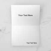 Carte de voeux Bella Donna (Intérieur)