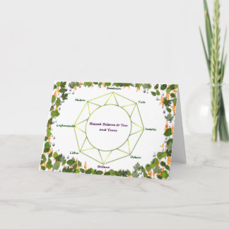 Carte de voeux Beltane