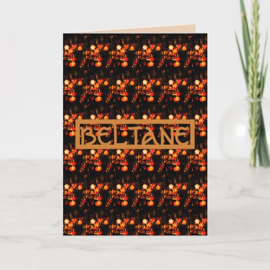 Carte de voeux Beltane Embers (Devant)