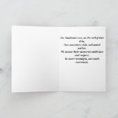Carte de vœux bénie de Samhain (Intérieur)