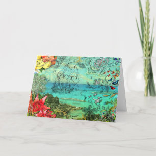 Carte de voeux Bermudes