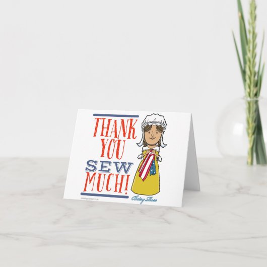 Carte de voeux Betsy Ross "You are SEW Special" (Devant)