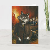Carte de voeux Big Bad Wolf (Devant)
