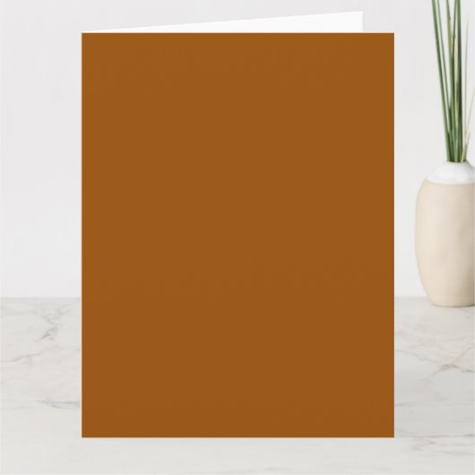 Carte de voeux BIG Brown (Devant)