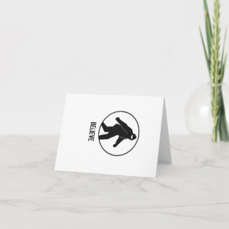 Carte de voeux Bigfoot