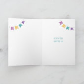 Carte de voeux Birthday Balloons (Intérieur)