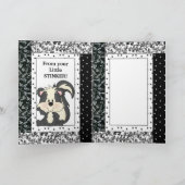 Carte de voeux Birthday Skunk (Intérieur)