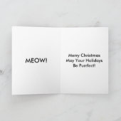 Carte de voeux Black Cat Christmas 20XX (Intérieur)