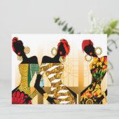 Carte de vœux Black Girls Rock (Debout devant)