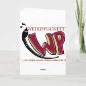 Carte de voeux Black Widows (Dos)