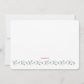 Carte de vœux blanche avec trois photos pour les f (Dos)