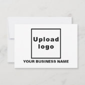 Carte de voeux blanche Pâques Business Flat (Dos)