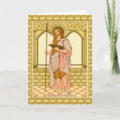 Carte de voeux blanche St. John the Baptist (RLS 0 (Devant)