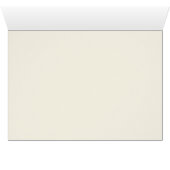 Carte de voeux blanche Sunset Kolob Réservoir Utah (Intérieur Horizontal (Bas))