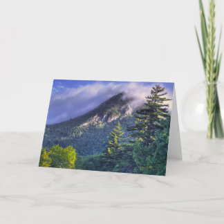 Carte de voeux bleue de route express de Ridge