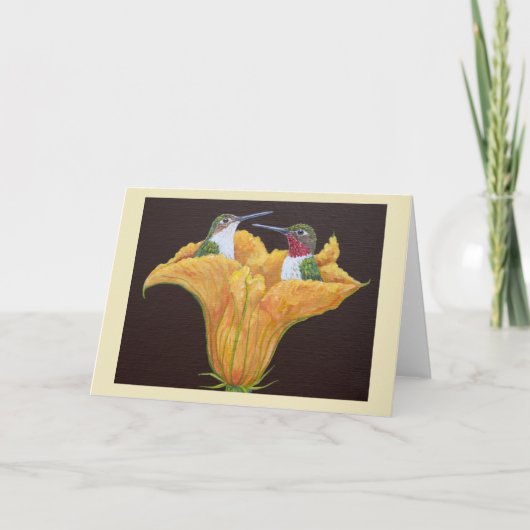 Carte de voeux Blossoming Love (Devant)