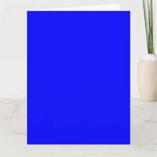 Carte de voeux Blue BIG