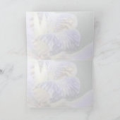 Carte de voeux Blue Iris (Intérieur)