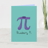 Carte de voeux Blueberry Pi (Devant)