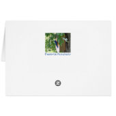 Carte de voeux Bluebird at Home (Dos Horizontal)