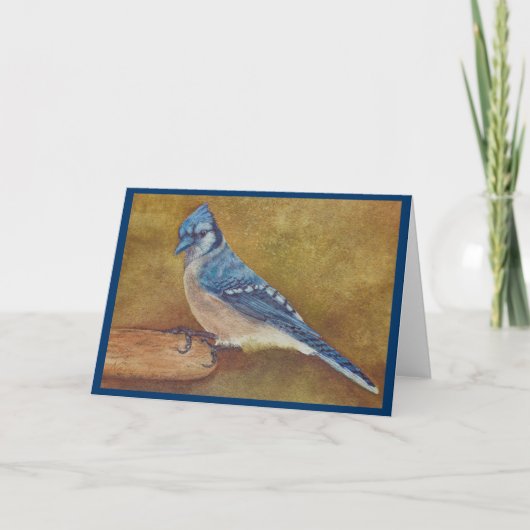 Carte de voeux Bluejay (Devant)