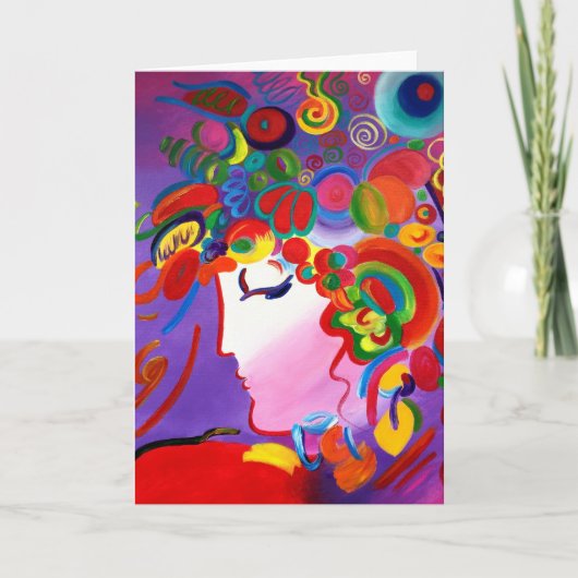 Carte de voeux Blushing Beauty (Devant)