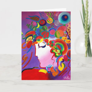 Carte de voeux Blushing Beauty