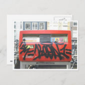 Carte de voeux boîte aux lettres (Devant / Derrière)