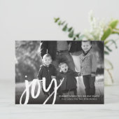 Carte de vœux Bold Joy Holiday (Debout devant)