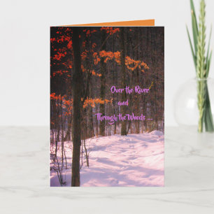 Carte de voeux bon thanksgiving
