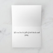Carte de voeux bon thanksgiving (Intérieur)