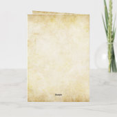 Carte de voeux bon thanksgiving (Dos)