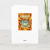 Carte de voeux bon thanksgiving jour (Dos)