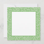 Carte de vœux Bonjour Fleurs de Printemps (Dos)